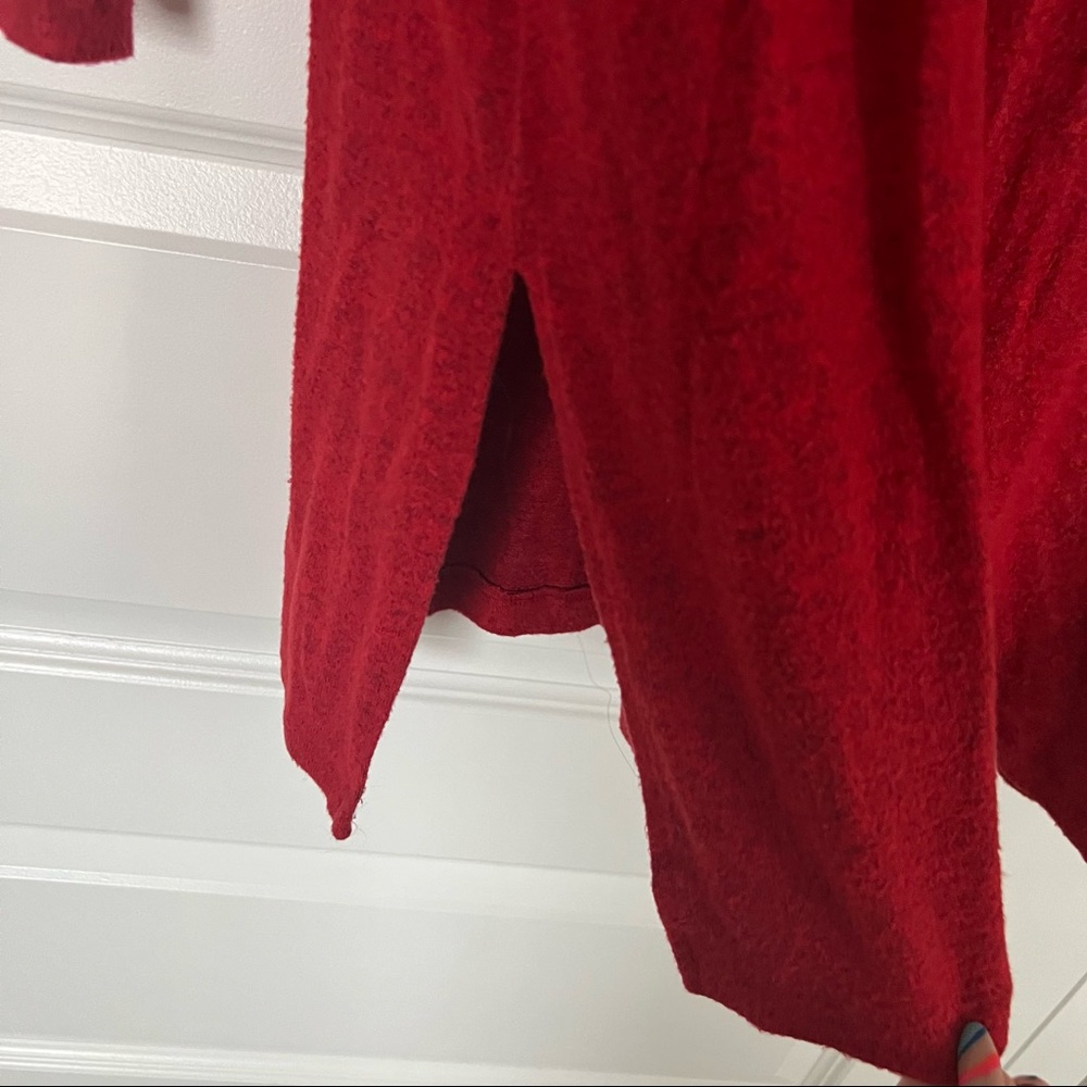 Old Navy Red Long Sleeve Tunic Top Tall - Picture 3 of 5